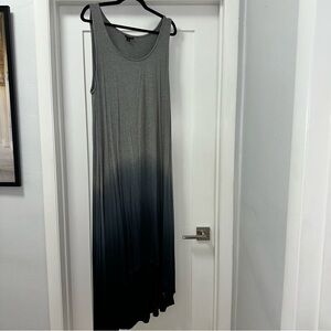Torrid Gray to Black Ombre High Low Dress